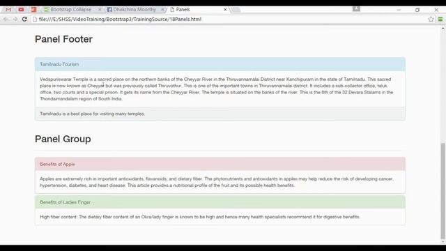 #22 Panels || Bootstrap In Tamil (In Tamil) смотреть онлайн