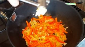 Стеклянная лапша 'Фунчоза' с кальмарами  Очень вкусно!