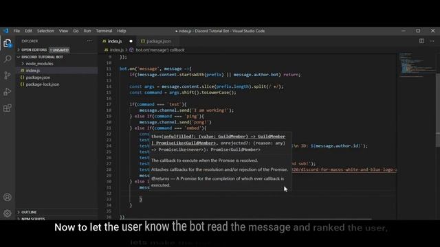 Discord.js Bot Tutorial Series - Verify Command (Episode #3) смотреть онлайн