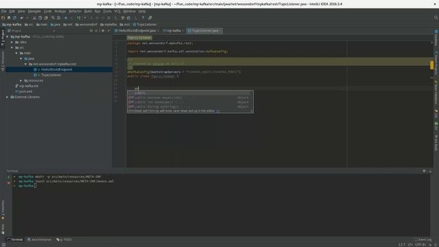 Apache Kafka, CDI and WildFly Swarm смотреть онлайн