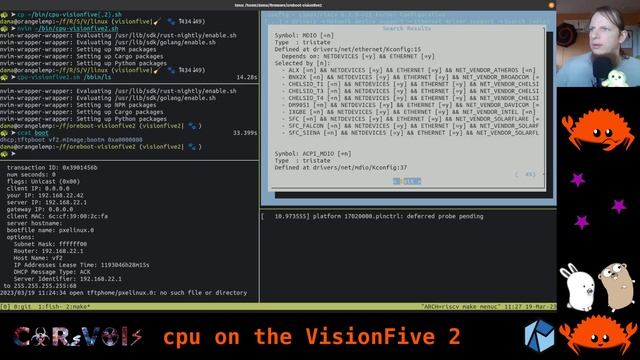 oreboot on VisionFive 2 003: cpu on the VisionFive 2 смотреть онлайн