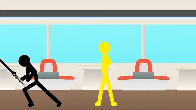 train fight stick nodes animation | stick nodes pro смотреть онлайн