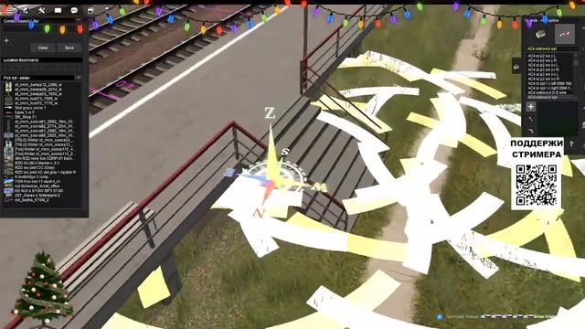 Стройка Маршрута "Русская зима" часть 3. Trainz Railroad Simulator 2019 смотреть онлайн