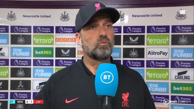 "James Milner, what a game!" Jurgen Klopp reacts to Newcastle 0-1 Liverpool смотреть онлайн