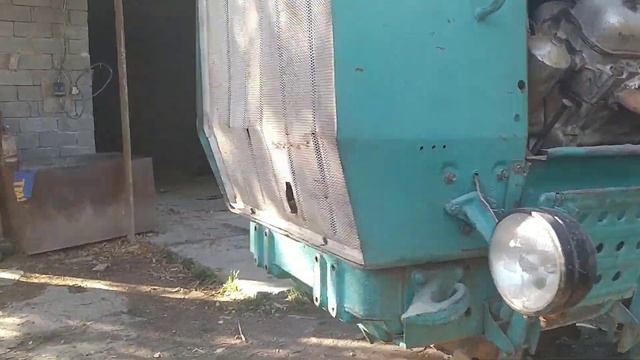Прицепной кукурузный комбайн.Ремонт. смотреть онлайн
