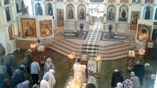 Чтение послания к Коринфянам святого апостола Павла и Святого Евангелия от Луки. 18.02.23г. смотреть онлайн