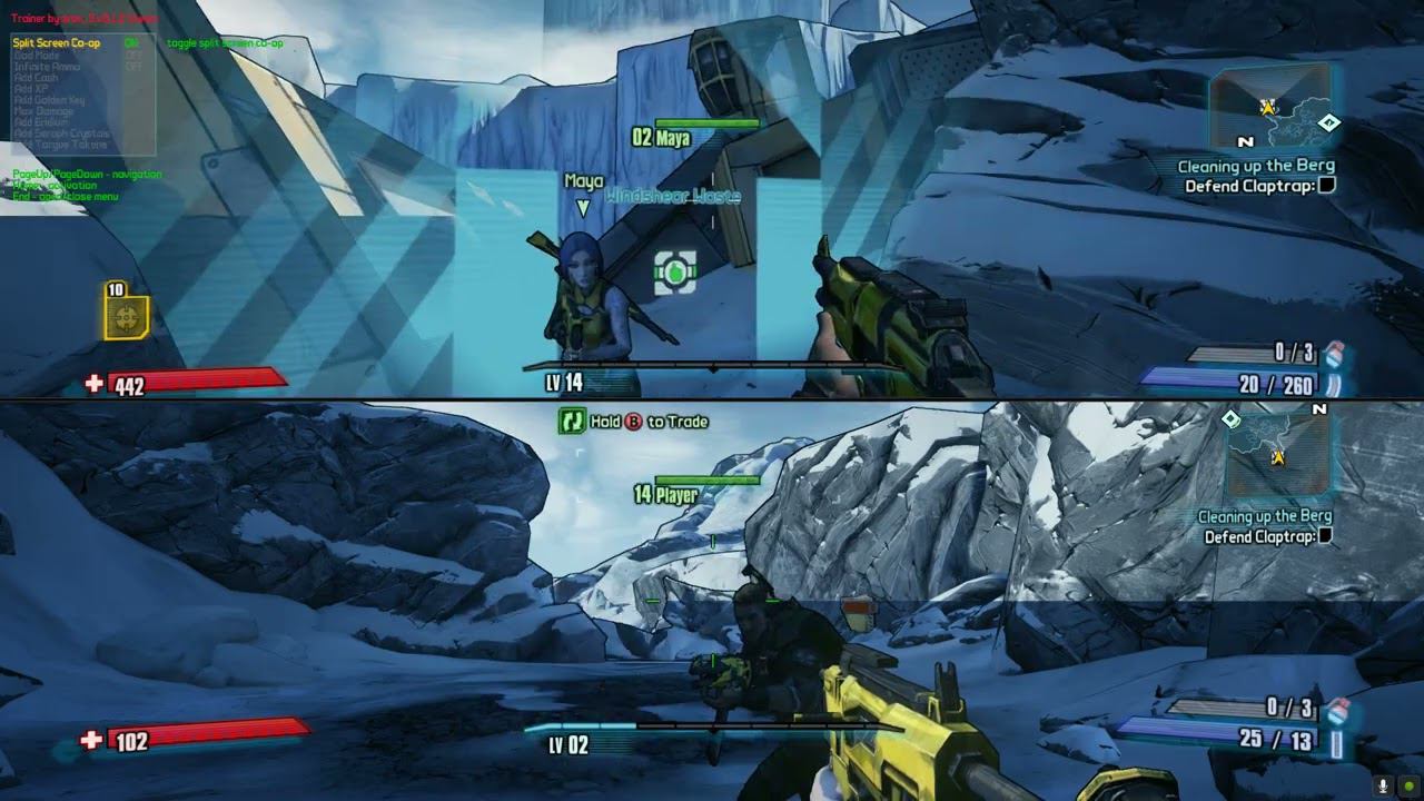 Borderlands 2 обновил хак кооператива с разделением экрана на ПК смотреть онлайн