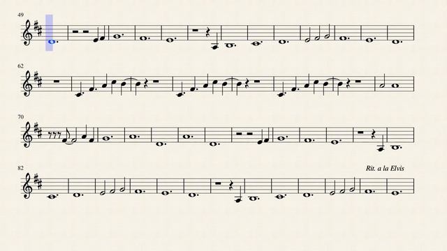Can't Help Falling in Love - Violin Sheet Music смотреть онлайн