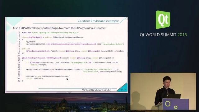 QtWS15- Virtual Keyboards for Qt applications, Tobias König, KDAB смотреть онлайн