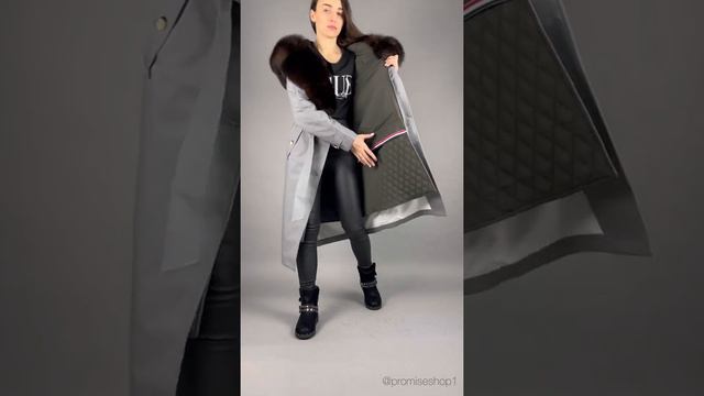 Parka-Trench with Fur Top SALE | Fashion смотреть онлайн