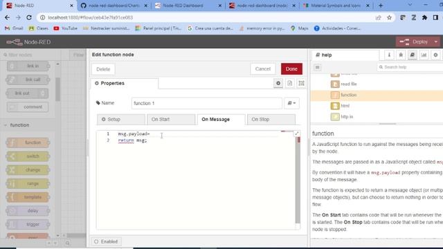 ? Explicación y Creación de una Dashboard en Node Red смотреть онлайн