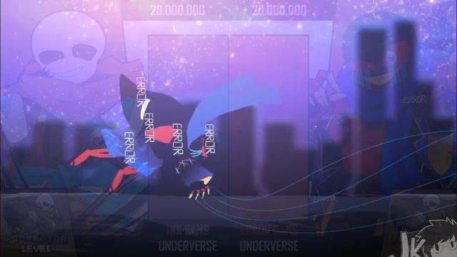 Ink!Sans VS Error!Sans Power Levels [Remastered] смотреть онлайн