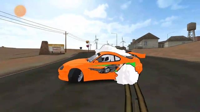 дрифт Toyota Supra mk4 из Форсажа смотреть онлайн