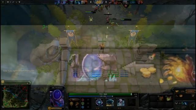 Ditya Ra - Испытание всех героев#2 - Arc Warden смотреть онлайн