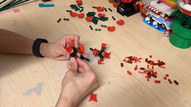 LEGO ICONS Bouquet of Roses | 10328 | Speed Build смотреть онлайн
