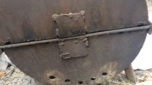 Простая буржуйка в теплицу