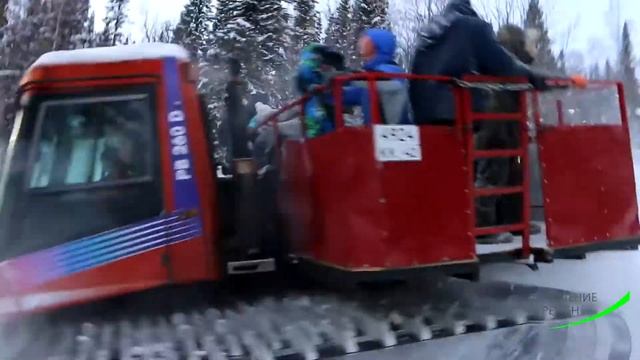 Поездка на гору Утуя на ратраке смотреть онлайн
