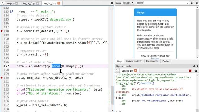 Logestic Regression Python Code смотреть онлайн