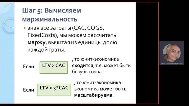 Юнит экономика Общий подход смотреть онлайн