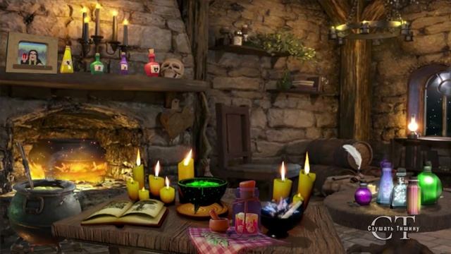 Хижина ведьмы с волшебными звуками. АСМР смотреть онлайн