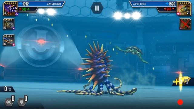 Jurassic World The Game dinosaurs 190 - Чудовища глубин Стиксозавр против Мегалодона смотреть онлайн