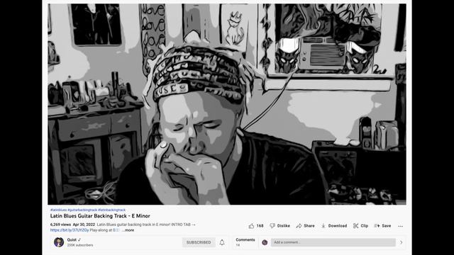 Quist Minor Latin Blues on Harmonica смотреть онлайн