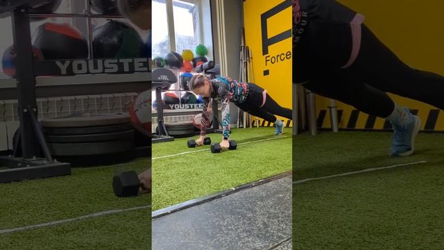 Функциональная тренировка с гантелями.Тренер Оксана Перонко смотреть онлайн