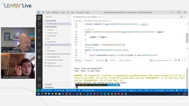 Learn Live - Create a web API with ASP.NET Core смотреть онлайн