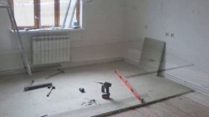 Как выровнить деревянный пол шпунтованными плитами ДСП