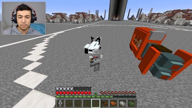 Minecraft STAR WARS DROID AND STARFIGHTERS MOD / THE FORCE AWAKENS!! Minecraft смотреть онлайн