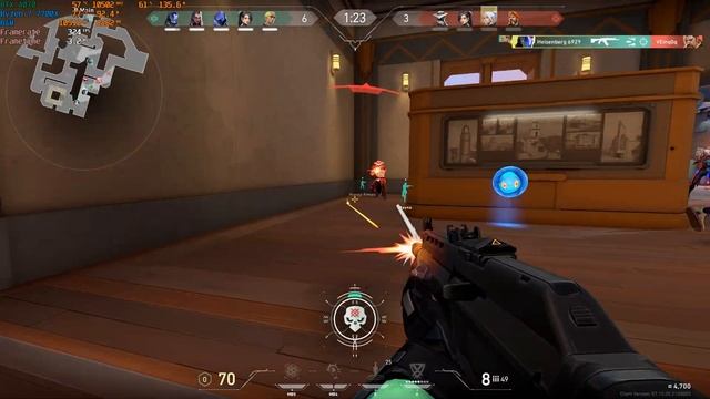 Valorant - On RTX 4070 + Ryzen 7700X Max Setting 1440P смотреть онлайн
