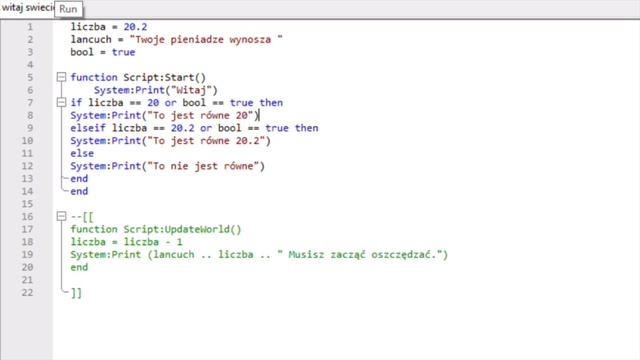Leadwerks Game Engine - Kurs LUA || Odcinek 3 - Instrukcje warunkowe смотреть онлайн