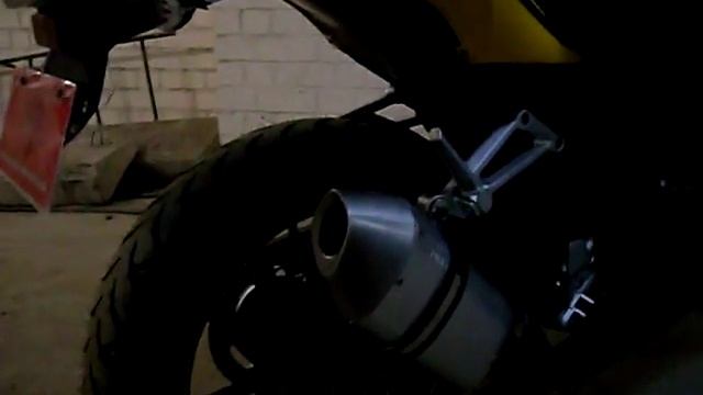 Выхлоп на мотоцыкле Irbis Z1 250сс смотреть онлайн