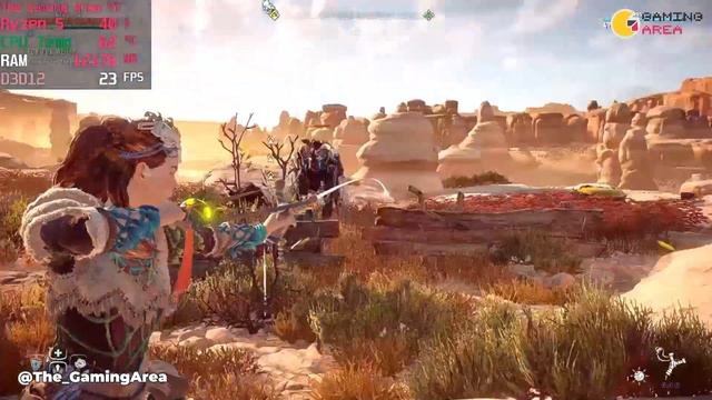 Horizon Zero Dawn PC On Ryzen 5 and Vega 8 (30 FPS) смотреть онлайн