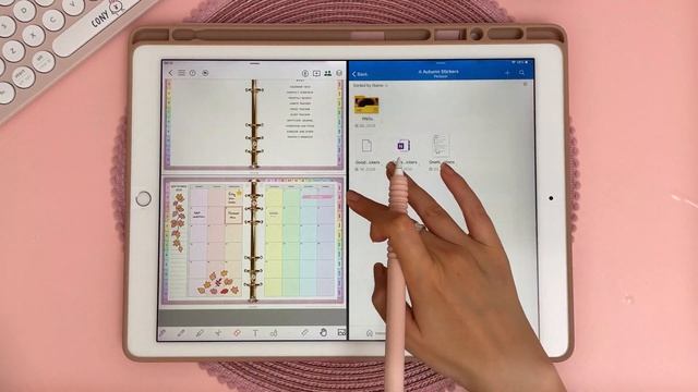 Digital Plan With Me in CollaNote - Best Free iPad App for Digital Planning смотреть онлайн