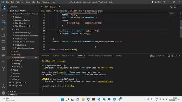 React Error: export useHistory imported as useHistory was not found in react router dom смотреть онлайн