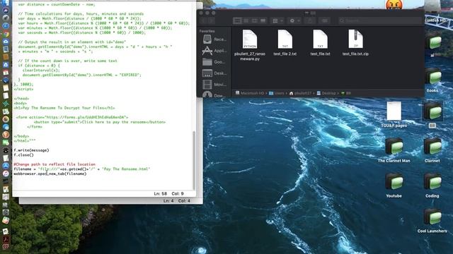 How To Make Ransomware In Python 3.8.5 смотреть онлайн