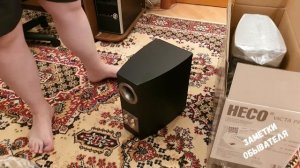 Heco Victa Prime 302 Распаковка / Unpacking / Unboxing