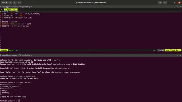 MySQL, MariaDB에서 ??? Emoji 문자 사용하기 смотреть онлайн