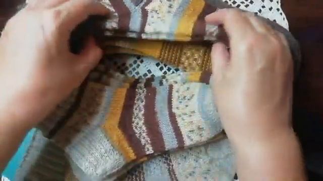 Навязала гору носков!