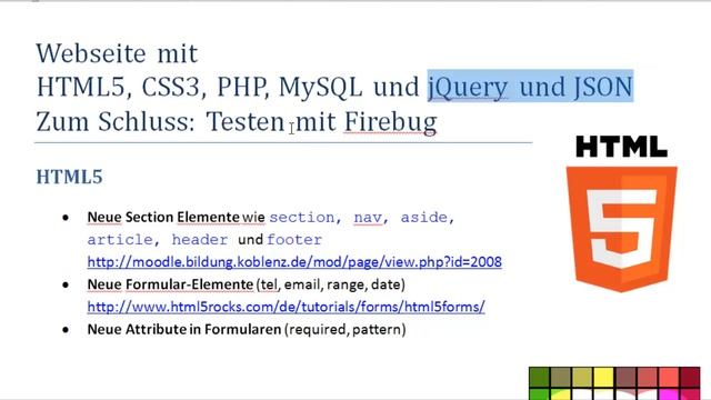 Kneipentest-Tutorial: Einleitung (HTML5, CSS3, PHP, MySQL, jQuery, JSON) смотреть онлайн