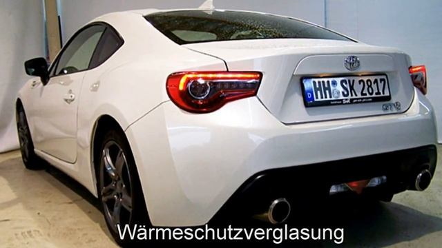 Toyota GT86 Coupe Automatik Weiß 2016 Autohaus S+K смотреть онлайн
