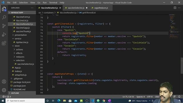 ReactJS (Tamil) - Reselect - createSelector - Session 28 смотреть онлайн