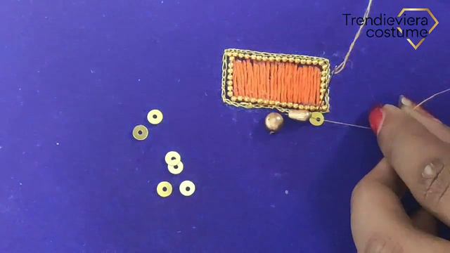 simple and elegent lehanga aari design using with normal needle смотреть онлайн