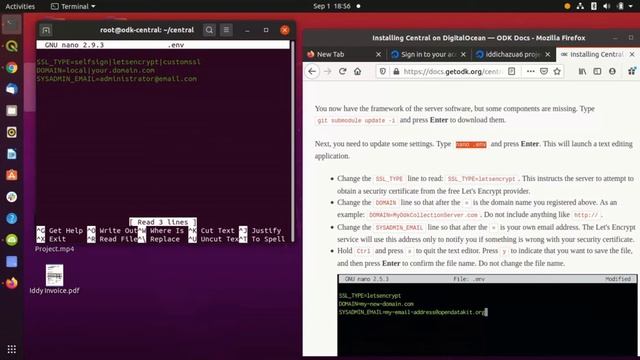 How to install ODK Central in Digital Ocean | Ubuntu 8.04 |Updated 2020 смотреть онлайн