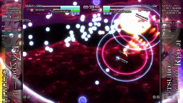 Touhou Genso Rondo: Bullet Ballet DLC - Flandre story смотреть онлайн