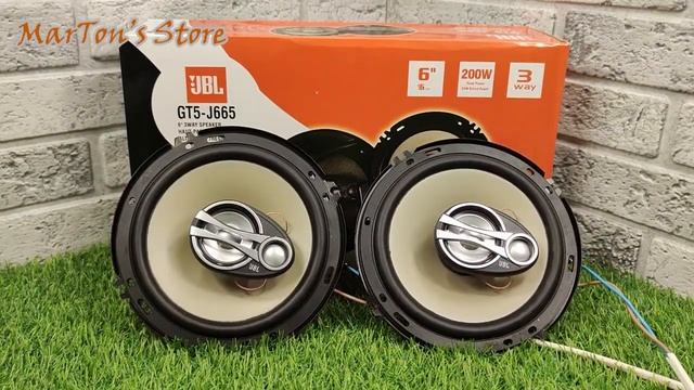 Обзор автомобильных динамиков JBL GT5-J665 смотреть онлайн