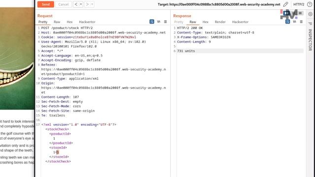SQL Injection 17 | SQL injection with filter bypass via XML encoding смотреть онлайн