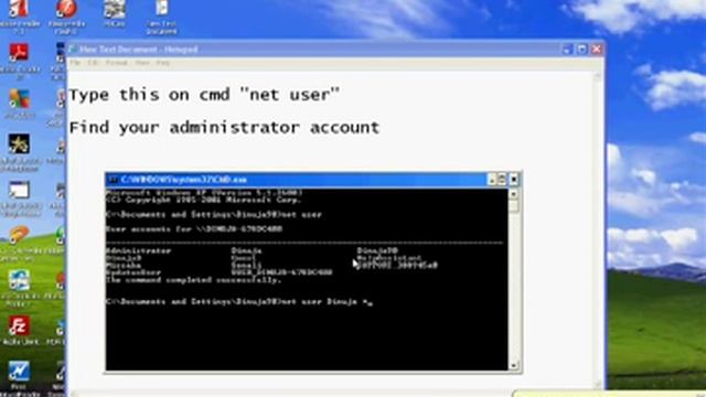 How to remove administrator password in windows XP смотреть онлайн
