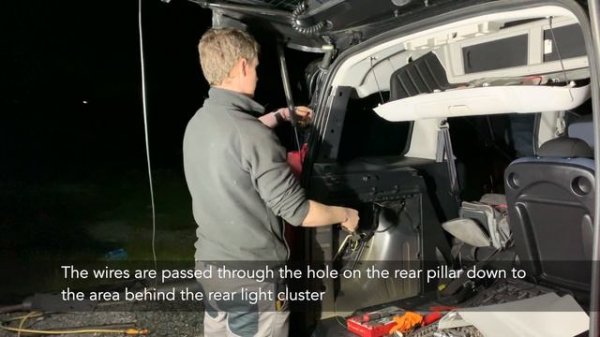 Citroen Berlingo Reversing Camera Installation